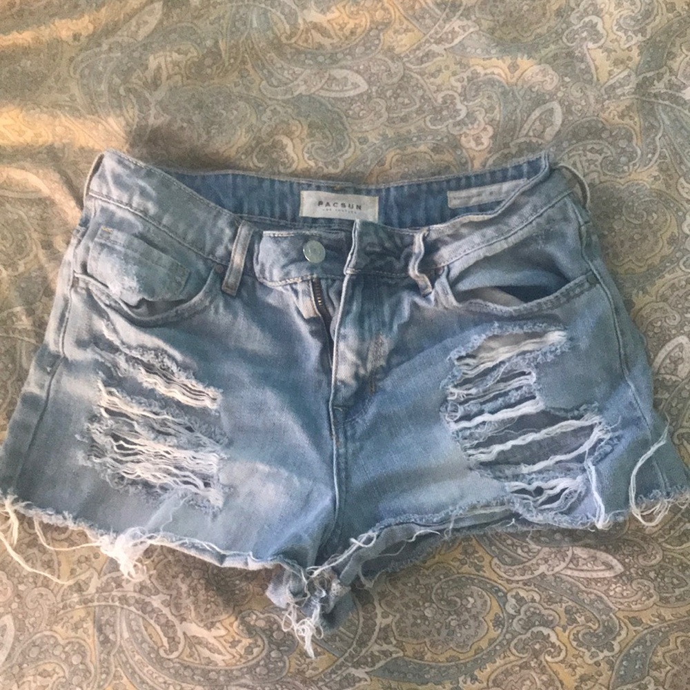 Pacsun high rise shorts